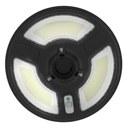 Вулична LED лампа на сонячній батареї з датчиком LED/10W/3,2V 6500K IP65 25000 mAh + пульт дистанційного керування