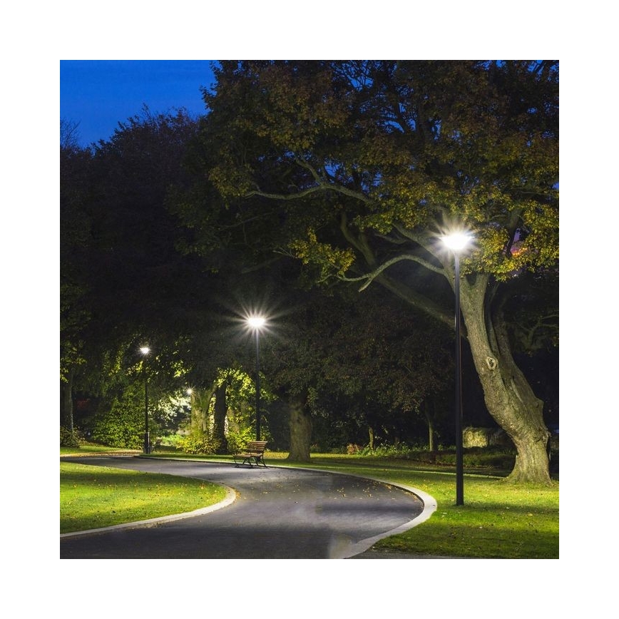 Вулична LED лампа на сонячній батареї з датчиком LED/10W/3,2V IP65 4000K 15000 mAh + пульт дистанційного керування
