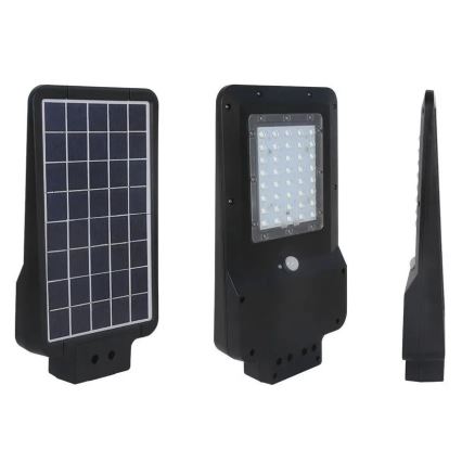 Вулична LED лампа на сонячній батареї з датчиком LED/15W/7,4V 4000K IP65