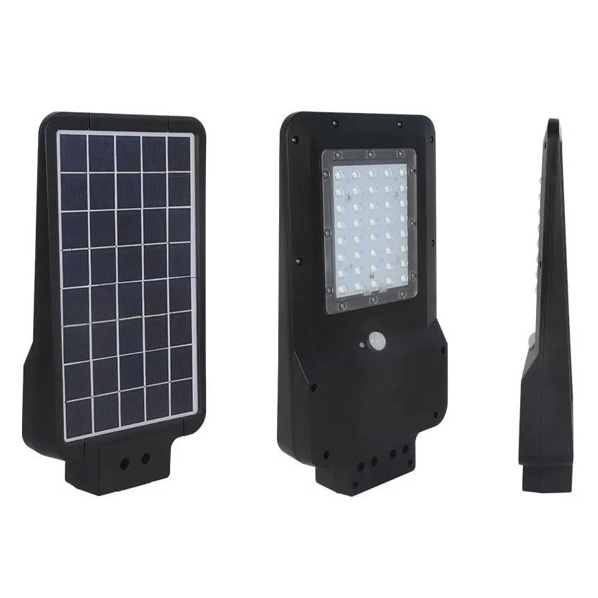 Вулична LED лампа на сонячній батареї з датчиком LED/15W/7,4V 4000K IP65