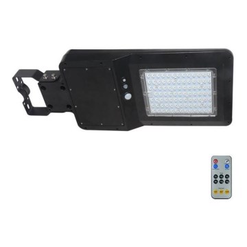Вулична LED лампа на сонячній батареї з датчиком LED/40W/9,6V IP65 6000K + пульт дистанційного керування