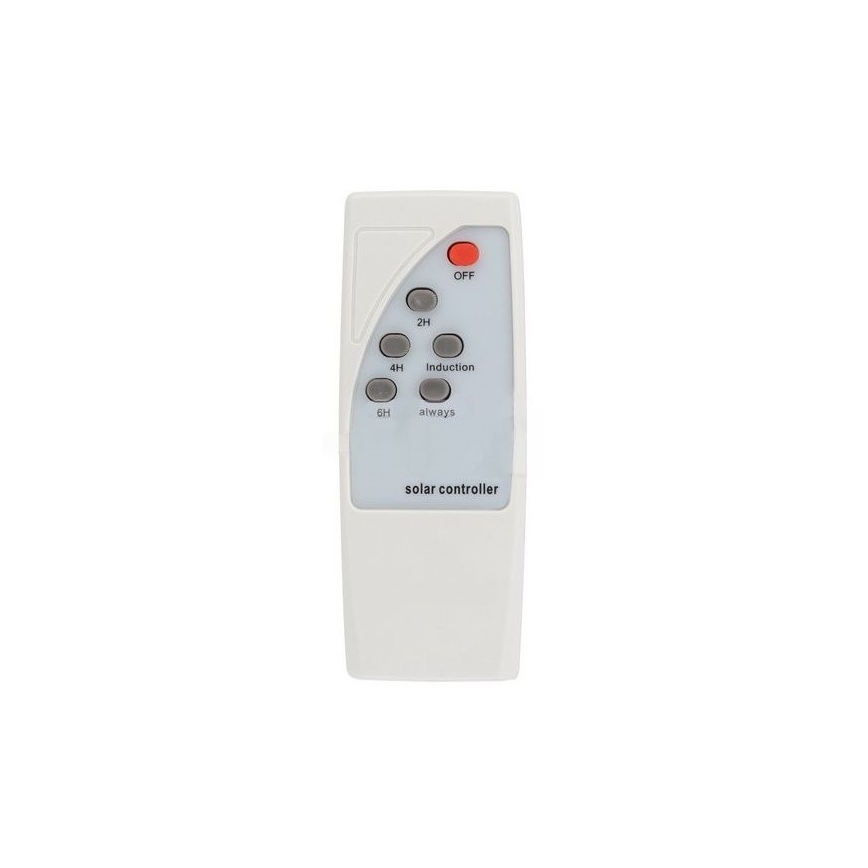 Вулична LED лампа на сонячній батареї з датчиком LED/7,5W/3,2V IP65 4000K + пульт дистанційного керування