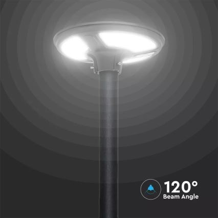 Вулична LED лампа на сонячній батареї з датчиком LED/7,5W/3,2V IP65 4000K + пульт дистанційного керування