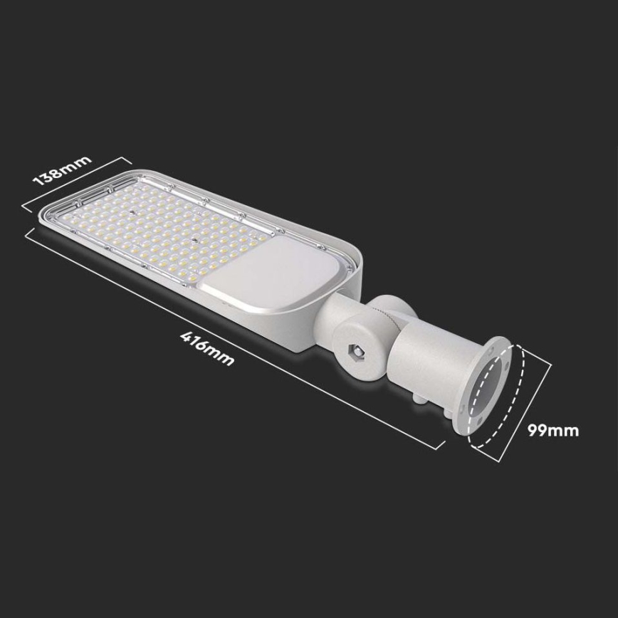 Вулична LED лампа з датчиком SAMSUNG CHIP LED/30W/230V 6500K IP65