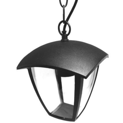 Вулична люстра на ланцюгу SURVA 1xE27/60W/230V IP44 чорний
