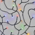 Вулична різдвяна LED гірлянда 120xLED/8 функцій 17м IP44 кольорова