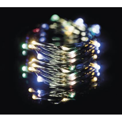 Вулична різдвяна LED гірлянда 15 м 150xLED/3,6W/230V IP44