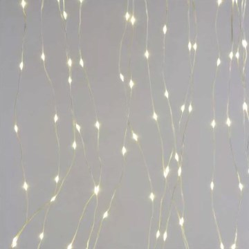 Вулична різдвяна LED гірлянда 240xLED/8 функцій 6,7 м IP44 теплий білий