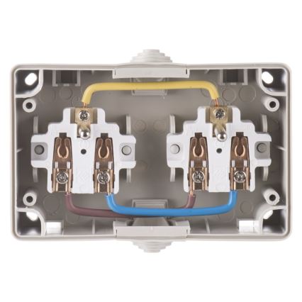 Вулична розетка FRENCH 250V/16A IP44 2Z
