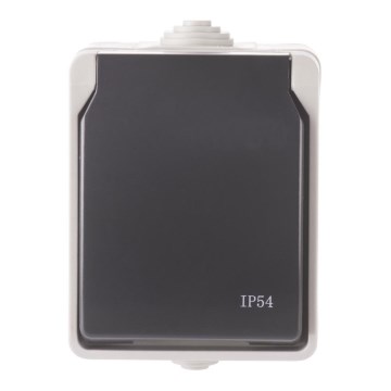 Вулична розетка FRENCH 250V/16A IP54