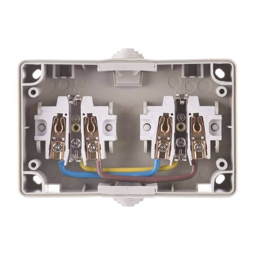 Вулична розетка SCHUKO 250V/16A IP44 2Z