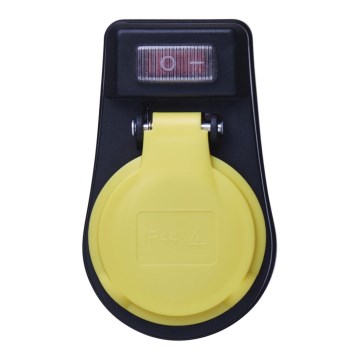 Вулична розетка з вимикачем FRENCH 250V/16A IP44