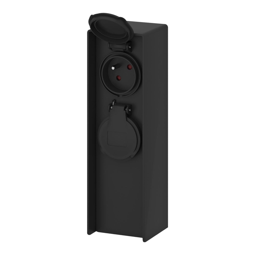 Вулична розеткова колона 2Z 230V IP44