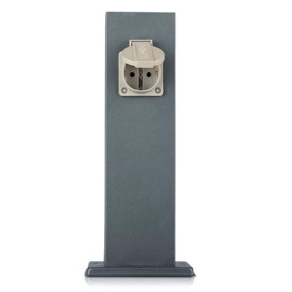 Вулична розеткова колона SCHUKO 2Z 230V IP44
