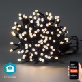 Вулична різдвяна LED гірлянда 100xLED/8 функцій 15м IP65 Wi-Fi Tuya теплий білий