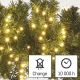 Вулична різдвяна LED гірлянда 600xLED/17м IP44 теплий білий