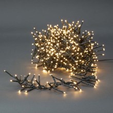 Вулична різдвяна LED гірлянда 768xLED/7 функцій 8,6м IP44 теплий білий