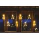 Вулична різдвяна LED гірлянда 8xLED/5,84м IP44 зірки