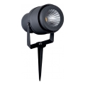 Вулична світлодіодна лампа LED/12W/100-240V IP65 3000K сірий