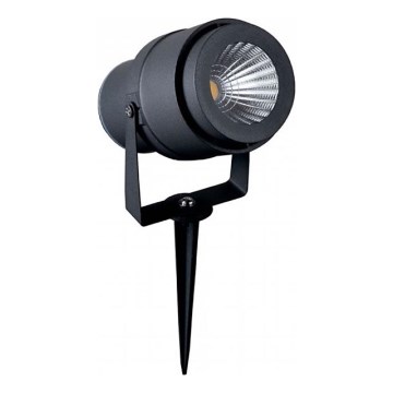 Вулична світлодіодна лампа LED/12W/100-240V IP65 3000K сірий