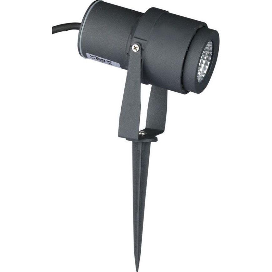 Вулична світлодіодна лампа LED/12W/100-240V IP65 3000K сірий