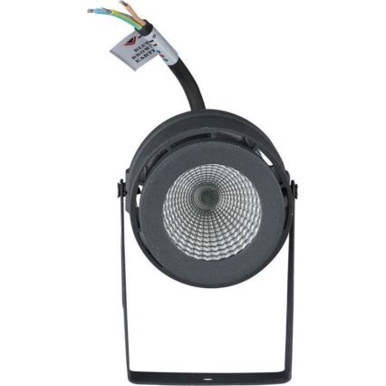 Вулична світлодіодна лампа LED/12W/100-240V IP65 3000K сірий