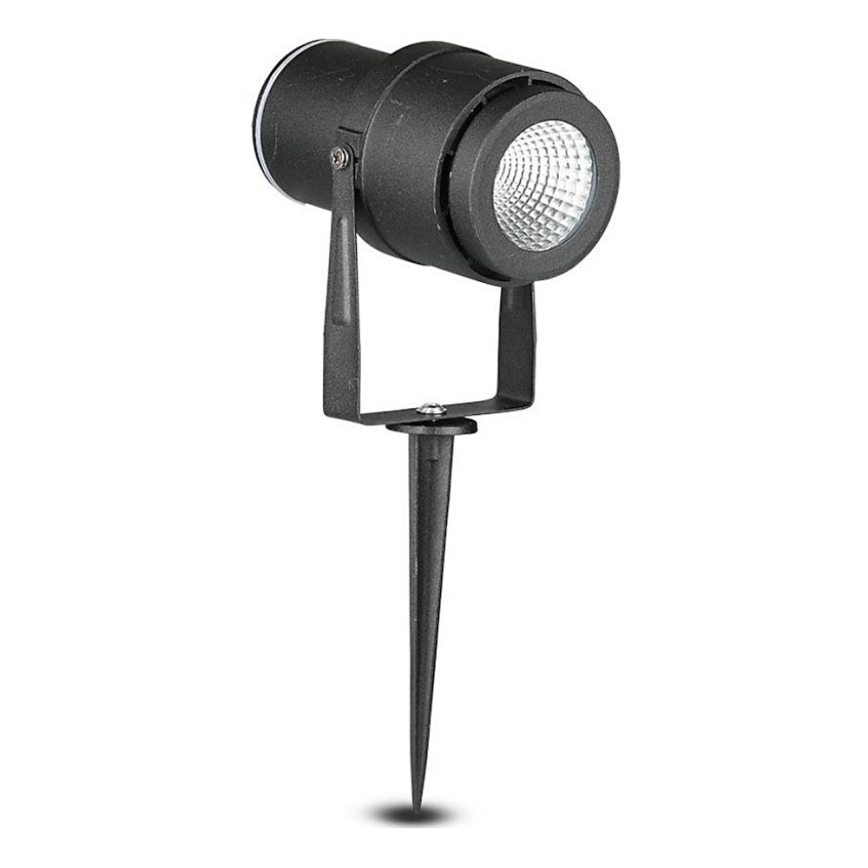 Вулична світлодіодна лампа LED/12W/100-240V IP65 чорний - зелений світло
