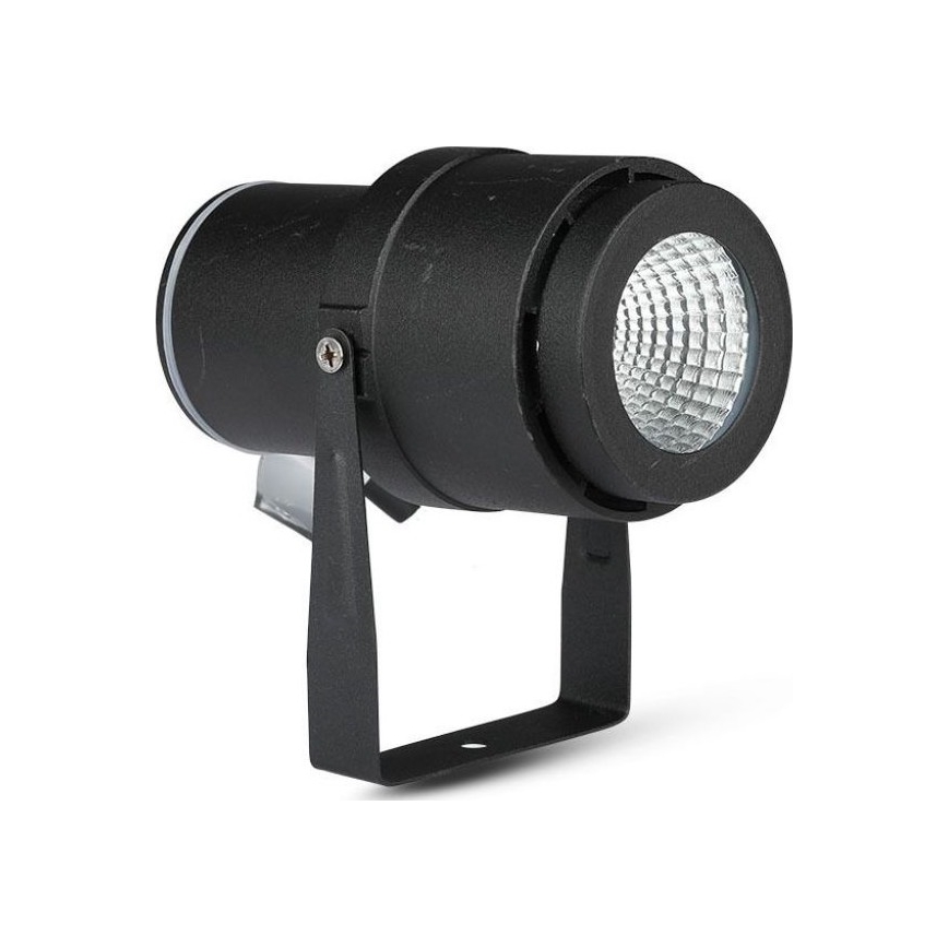 Вулична світлодіодна лампа LED/12W/100-240V IP65 чорний - зелений світло