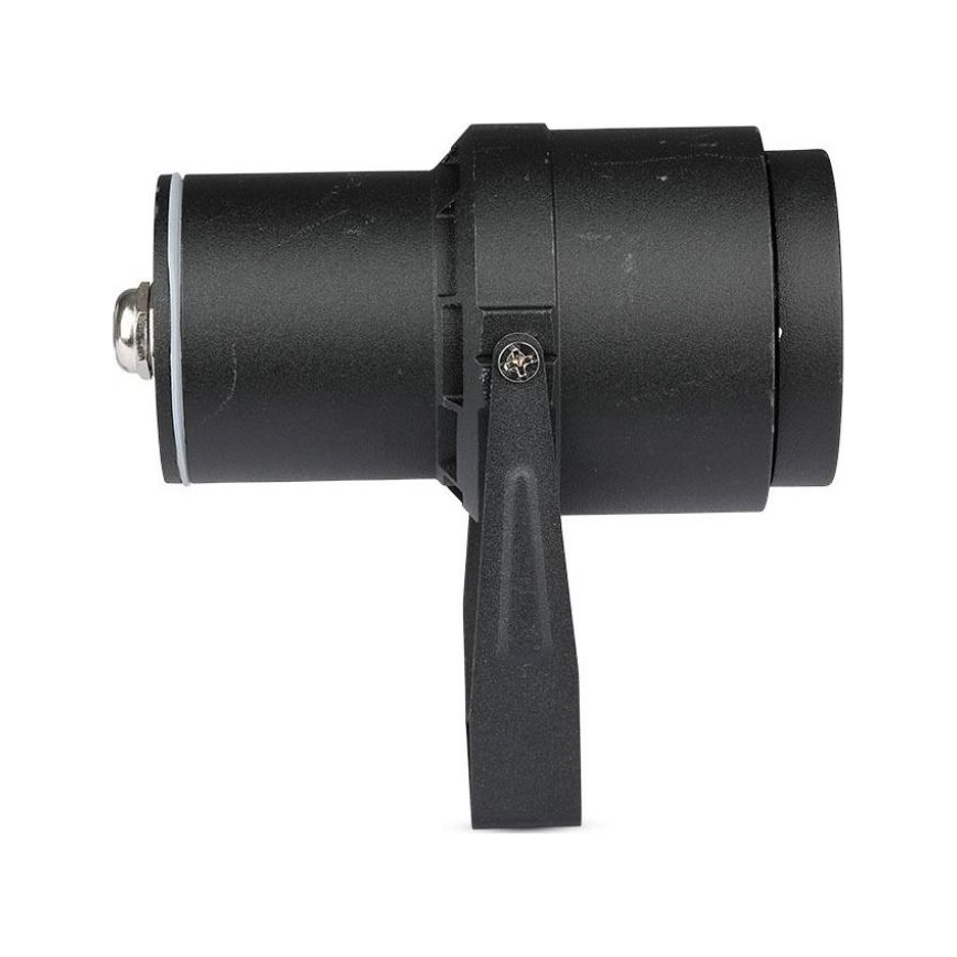 Вулична світлодіодна лампа LED/12W/100-240V IP65 чорний - зелений світло