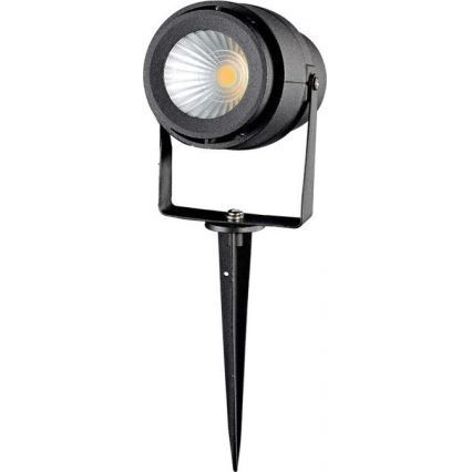 Вулична світлодіодна лампа LED/12W/100-240V IP65 чорний - зелений світло