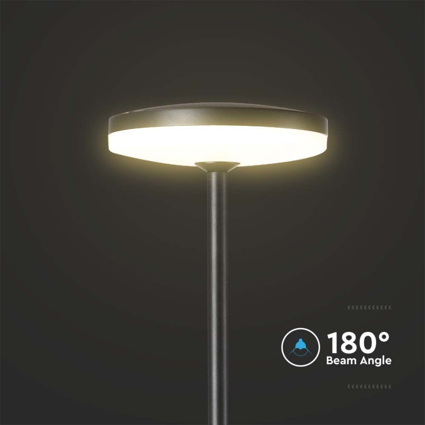 Вулична світлодіодна лампа LED/12W/230V 3000K IP65 антрацит