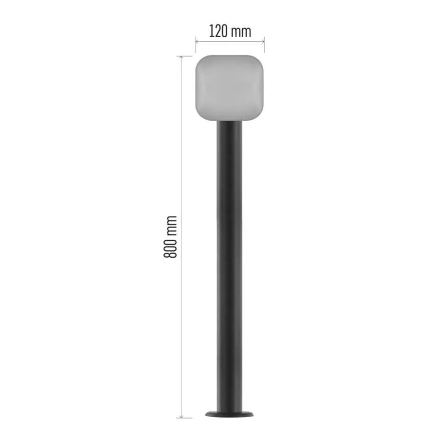Вулична світлодіодна лампа NIKA LED/12,5W/230V IP44 80 см