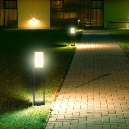 Вулична світлодіодна лампа SAMSUNG CHIP LED/10W/230V 3000K IP65 чорна