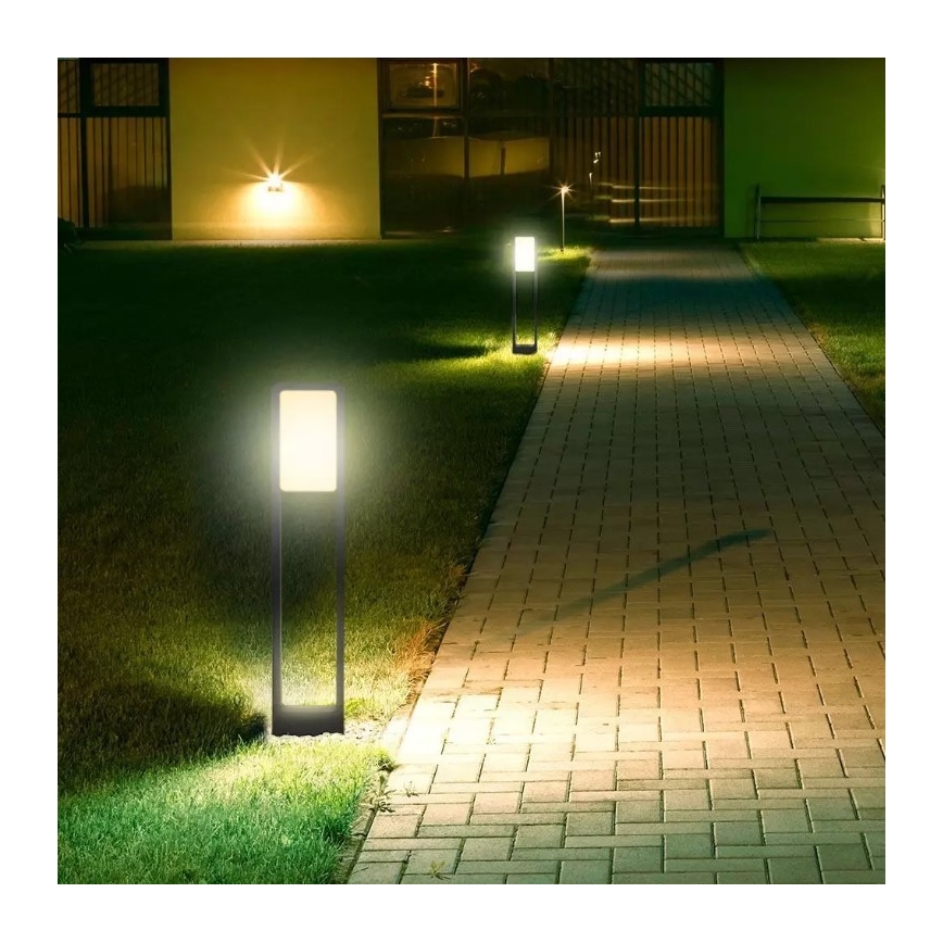 Вулична світлодіодна лампа SAMSUNG CHIP LED/10W/230V 3000K IP65 чорна