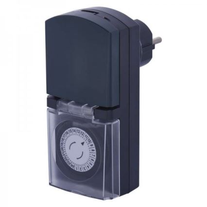 Вуличне реле часу цифрове механічне SCHUKO IP44