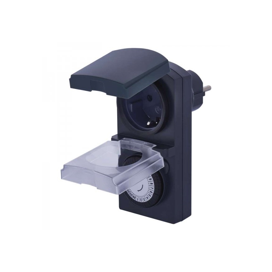 Вуличне реле часу цифрове механічне SCHUKO IP44