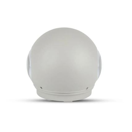 Вуличне світлодіодне настінне світло LED/6W/230V 3000K IP65 сірий