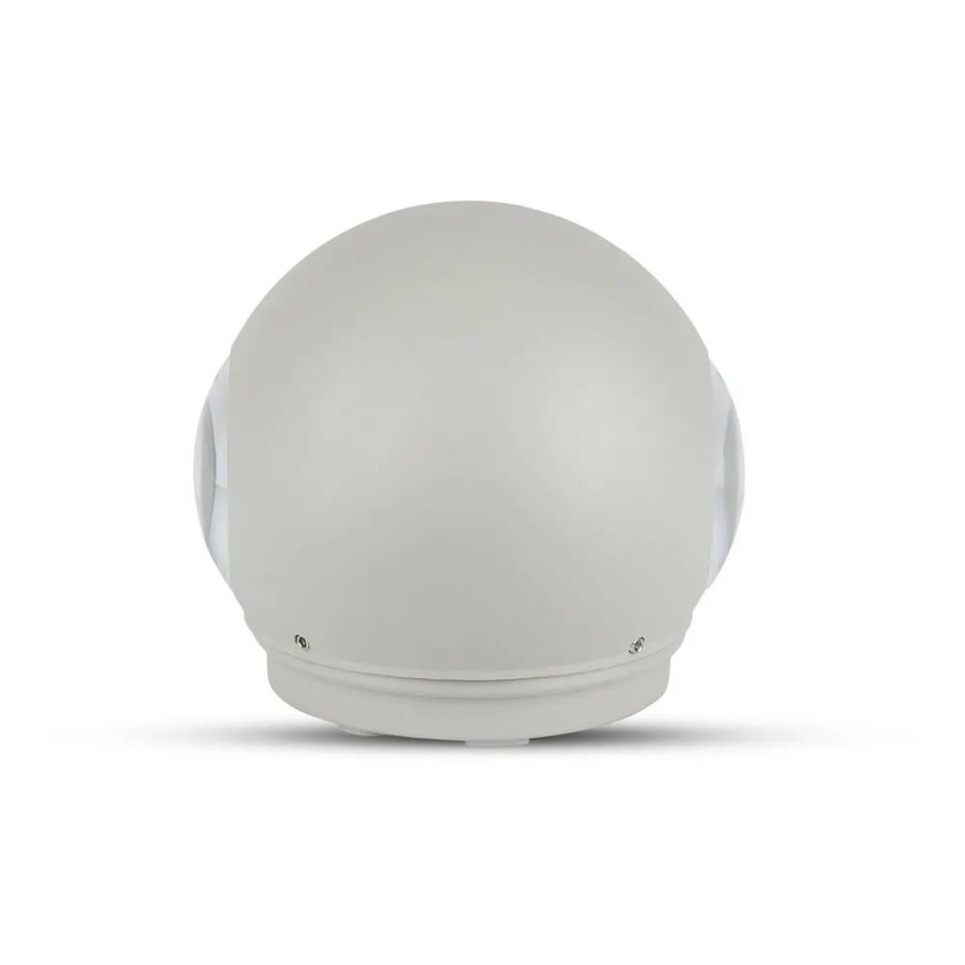 Вуличне світлодіодне настінне світло LED/6W/230V 3000K IP65 сірий