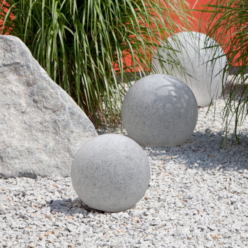 Вуличний декоративний світильник GARDEN BALL 1xE27/40W/230V IP65 діаметр 28 см