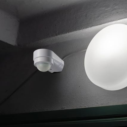 Вуличний інфрачервоний датчик руху 240° 600W/230V IP65 білий