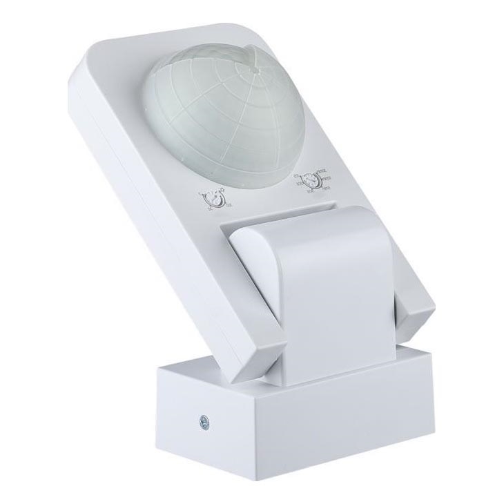 Вуличний інфрачервоний датчик руху 360° 1000W/230V IP65 білий