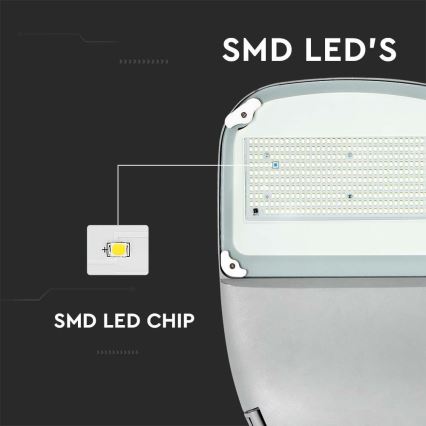 LED Вулична лампа з регулюванням яскравості на сонячній батареї SAMSUNG CHIP LED/50W/6,4V 4000K IP65 30000 mAh + пульт дистанційного керування