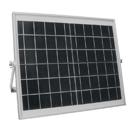 LED Вулична лампа з регулюванням яскравості на сонячній батареї SAMSUNG CHIP LED/50W/6,4V 4000K IP65 30000 mAh + пульт дистанційного керування