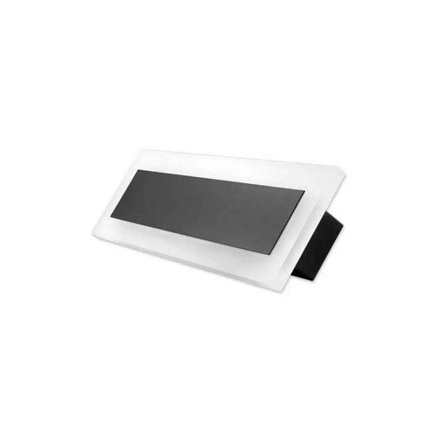 Вуличний настінний LED світильник LED/19W/230V IP54 чорний