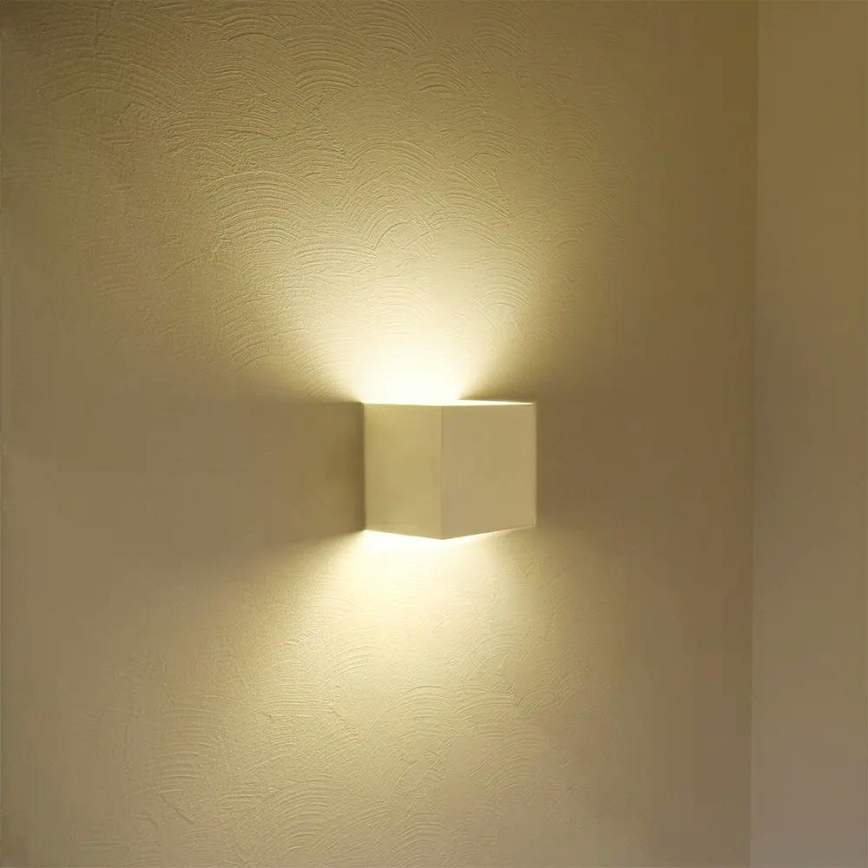 Вуличний настінний LED світильник LED/5W/230V 3000K IP65 білий