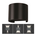 Вуличний настінний LED світильник LED/6W/230V 4000K IP65 чорний