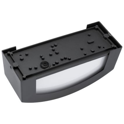 Вуличний настінний світильник 1xE27/14W/230V IP54 чорний