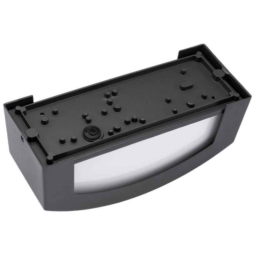 Вуличний настінний світильник 1xE27/14W/230V IP54 чорний