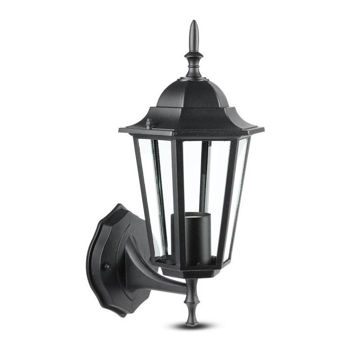 Вуличний настінний світильник 1xE27/40W/230V IP44 чорний