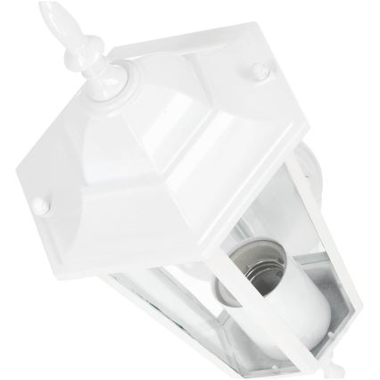 Вуличний настінний світильник 1xE27/60W/230V IP44 білий